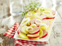 Salade de pommes de terre à l'alsacienne